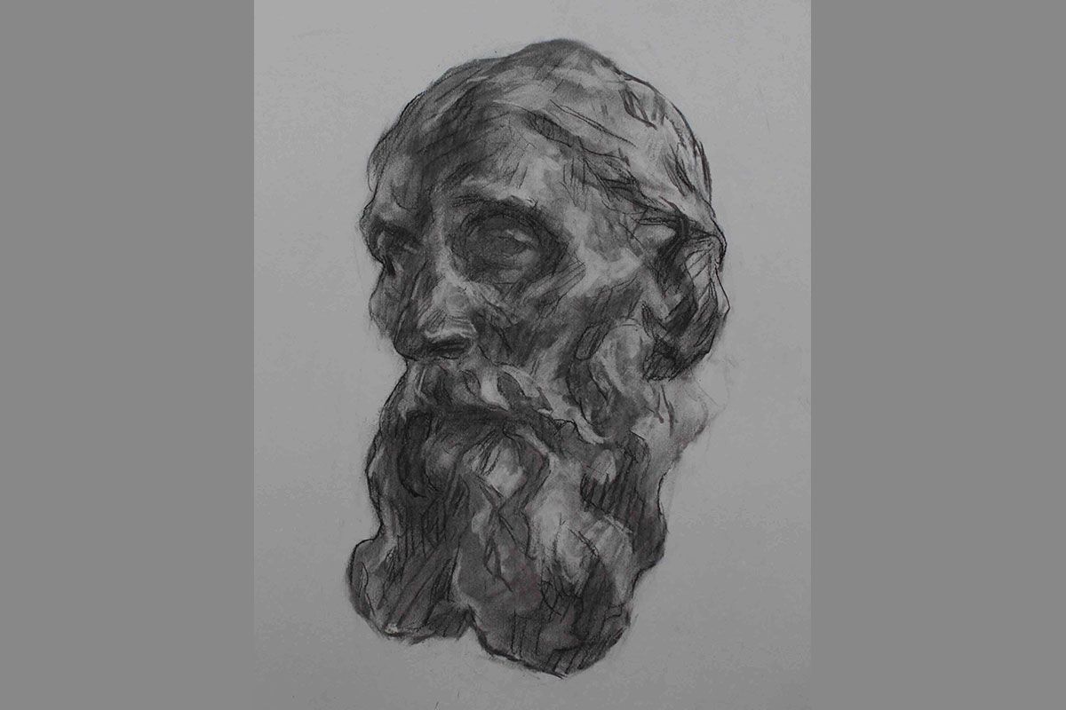 Desenho-em-carvao-a-partir-da-obra-The-burghers-of-Calais-de-Rodin-4